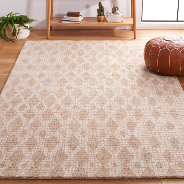 Safavieh Abstract Abt206B Beige/Ivory Rug.