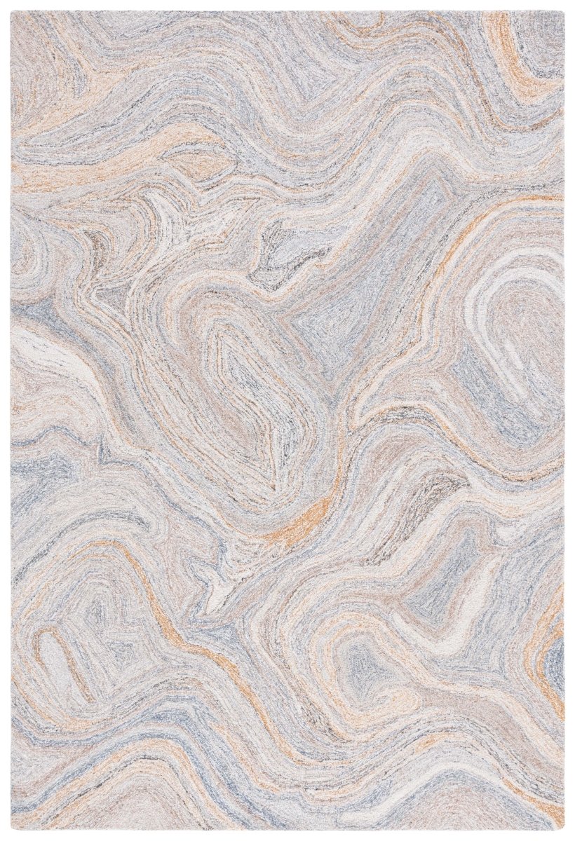 Safavieh Abstract Abt209F Grey/Brown Rug.