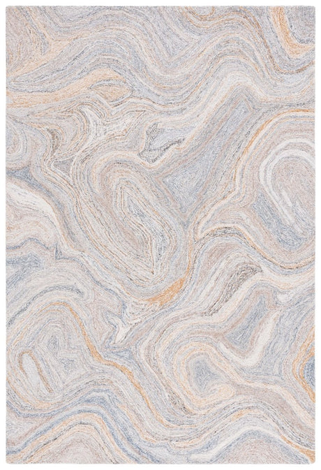 Safavieh Abstract Abt209F Grey/Brown Rug.