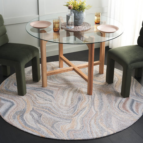Safavieh Abstract Abt209F Grey/Brown Rug.