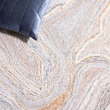 Safavieh Abstract Abt209F Grey/Brown Rug.