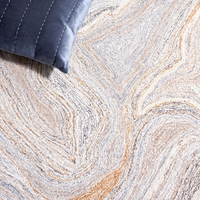 Safavieh Abstract Abt209F Grey/Brown Rug.