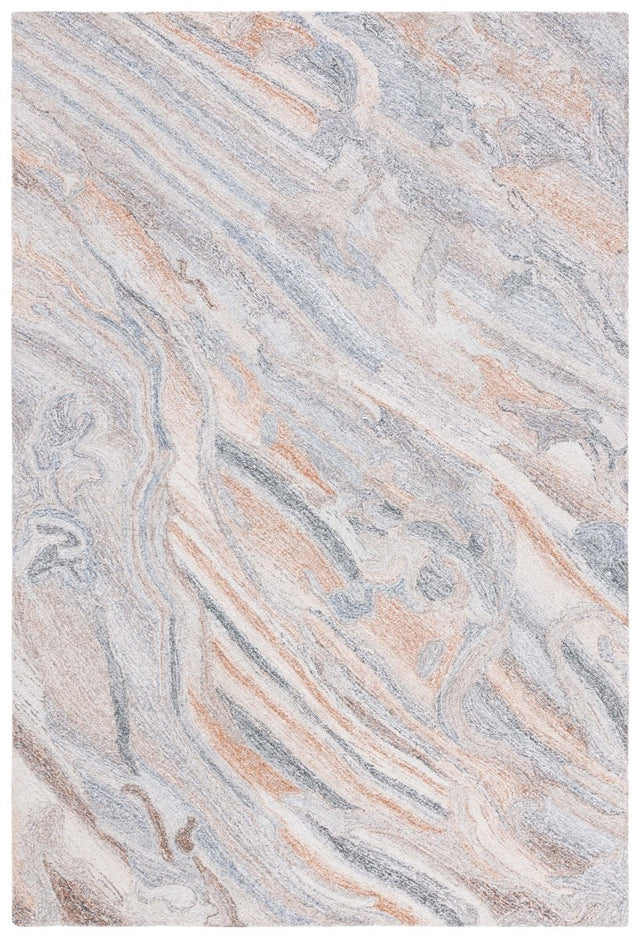 Safavieh Abstract Abt210F Grey/Brown Rug.