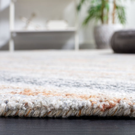 Safavieh Abstract Abt210F Grey/Brown Rug.