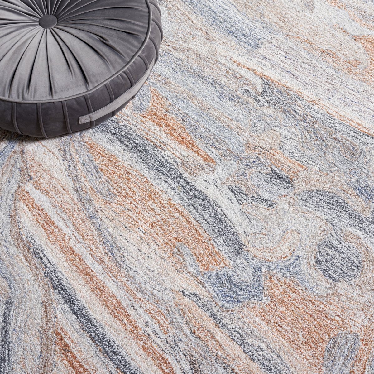 Safavieh Abstract Abt210F Grey/Brown Rug.