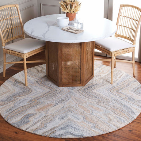 Safavieh Abstract Abt211F Grey/Rust Rug.