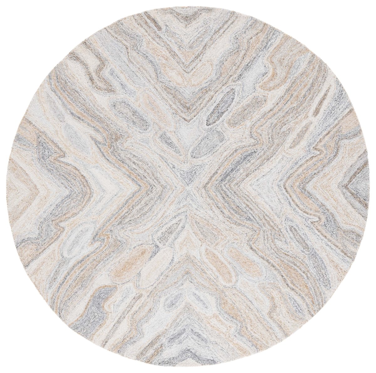 Safavieh Abstract Abt211F Grey/Rust Rug.