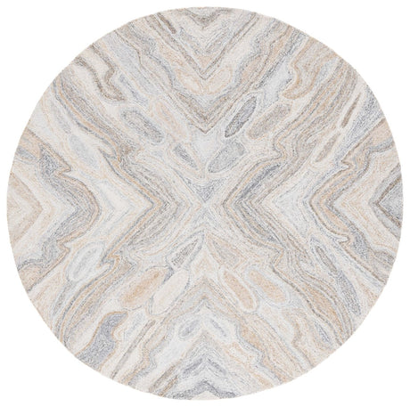 Safavieh Abstract Abt211F Grey/Rust Rug.