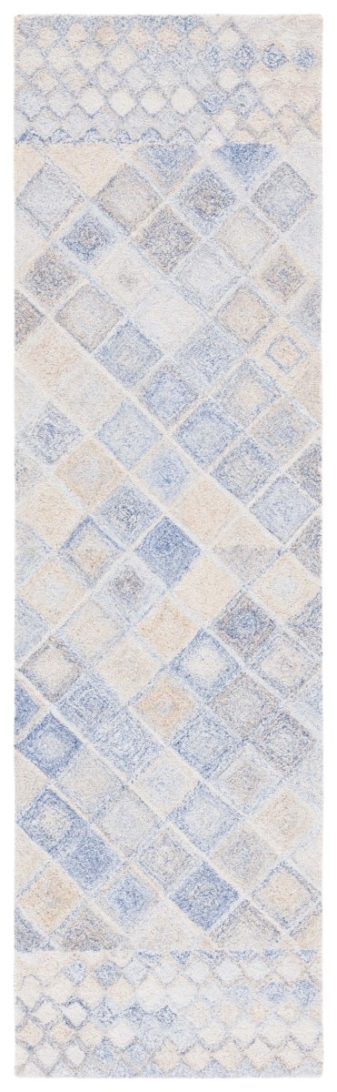 Safavieh Abstract Abt212M Blue/Grey Rug.