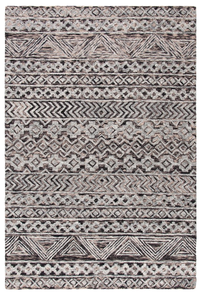 Safavieh Abstract Abt252F Grey/Brown Rugs.