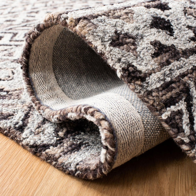 Safavieh Abstract Abt252F Grey/Brown Rugs.