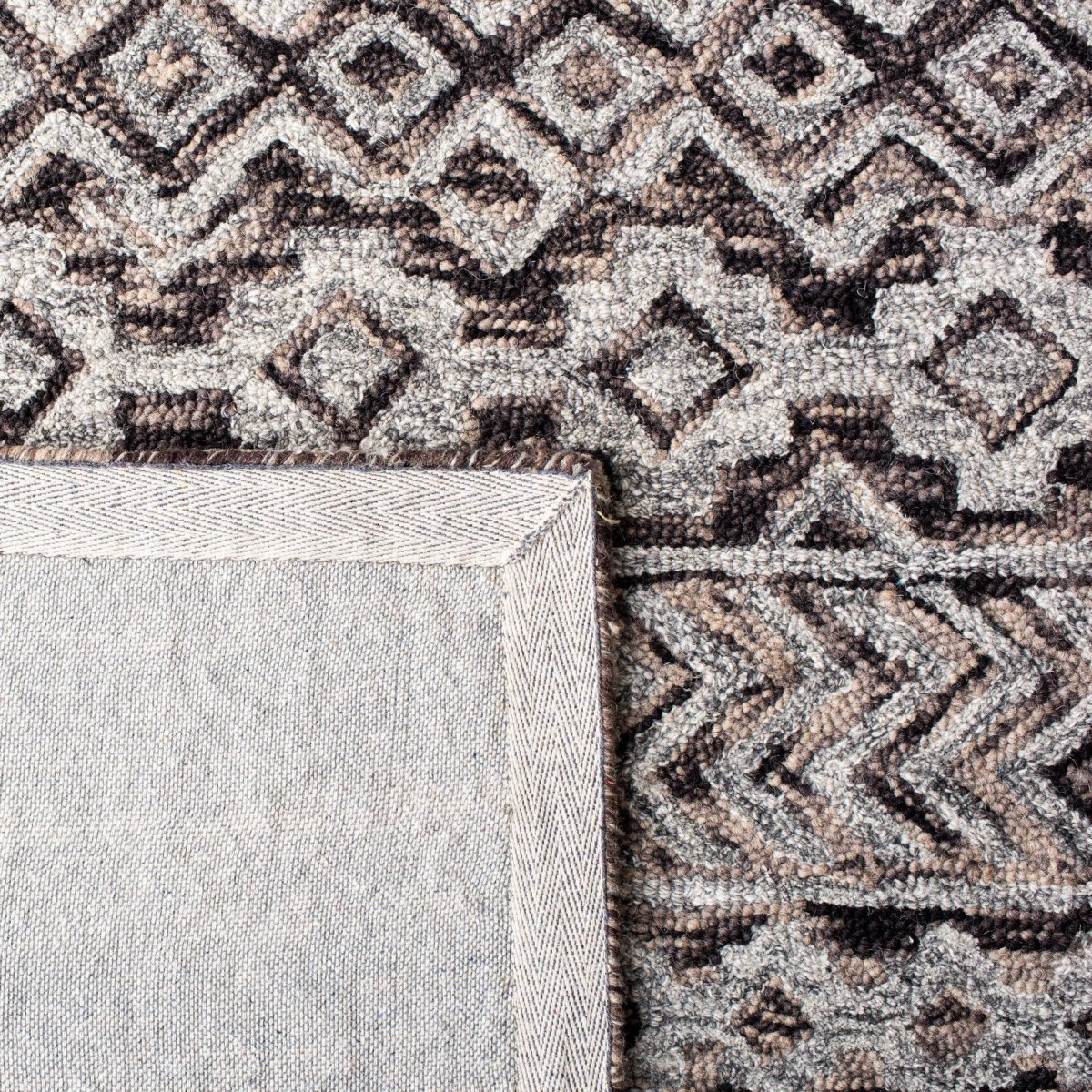 Safavieh Abstract Abt252F Grey/Brown Rugs.