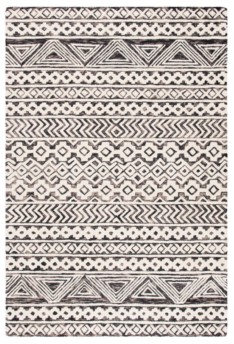 Safavieh Abstract Abt259F Ivory/Grey Rugs.