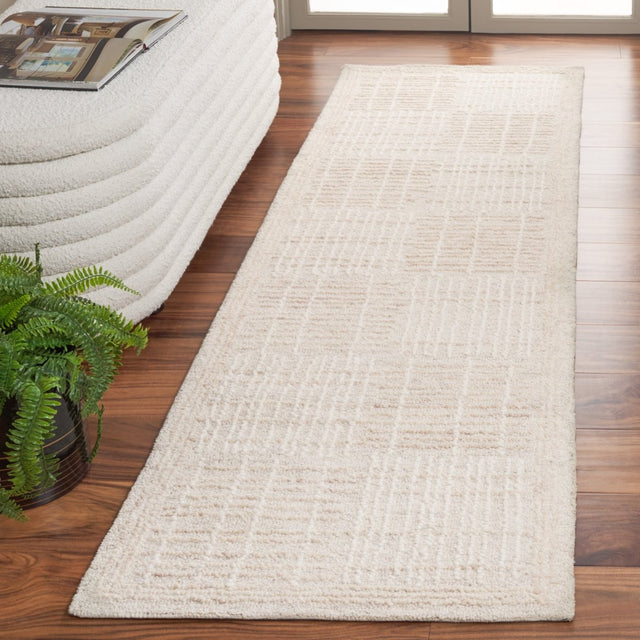 Safavieh Abstract Abt275E Light Brown/Ivory Rug.