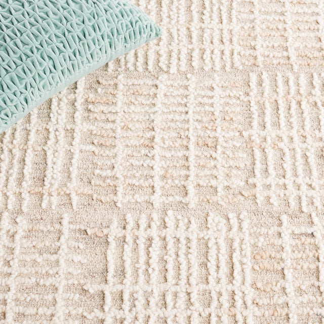 Safavieh Abstract Abt275E Light Brown/Ivory Rug.