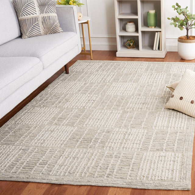 Safavieh Abstract Abt275F Grey/Ivory Rug.