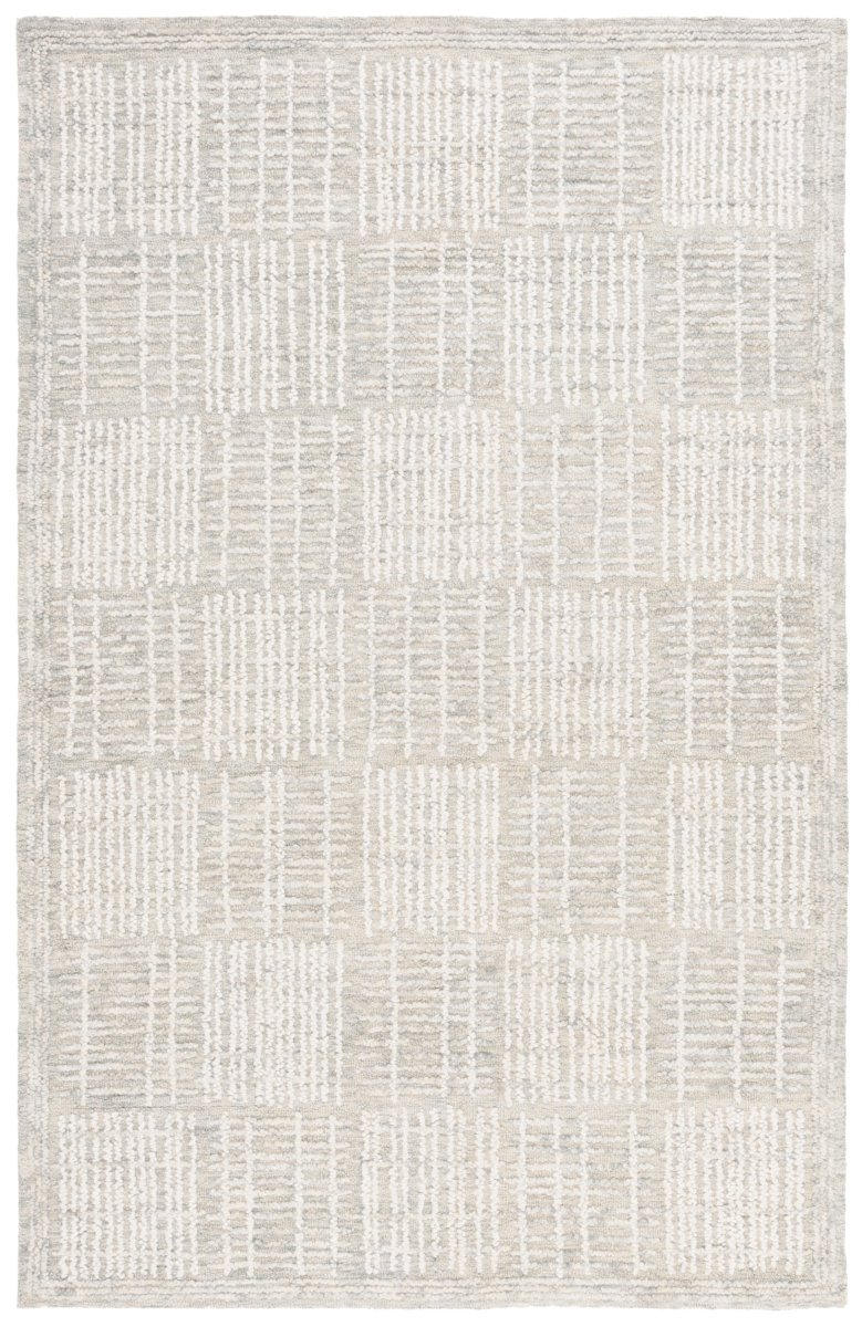 Safavieh Abstract Abt275F Grey/Ivory Rug.