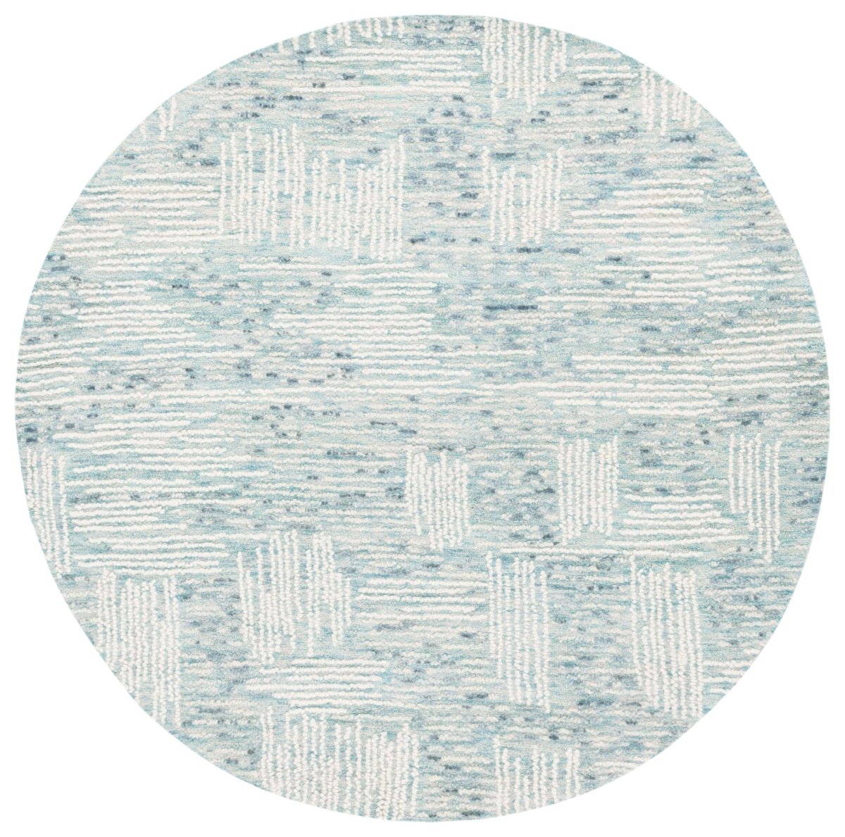 Safavieh Abstract Abt276M Blue/Ivory Rug.