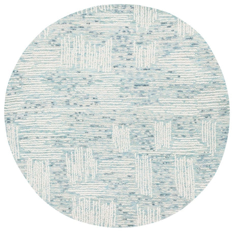 Safavieh Abstract Abt276M Blue/Ivory Rug.