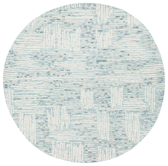 Safavieh Abstract Abt276M Blue/Ivory Rug.
