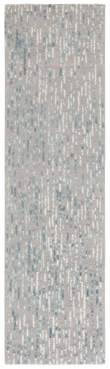 Safavieh Abstract Abt278F Grey/Blue Rug.