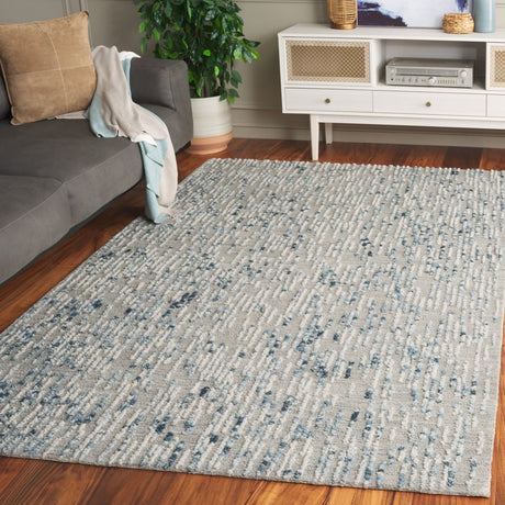 Safavieh Abstract Abt278F Grey/Blue Rug.