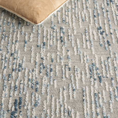 Safavieh Abstract Abt278F Grey/Blue Rug.