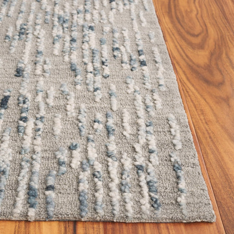 Safavieh Abstract Abt278F Grey/Blue Rug.