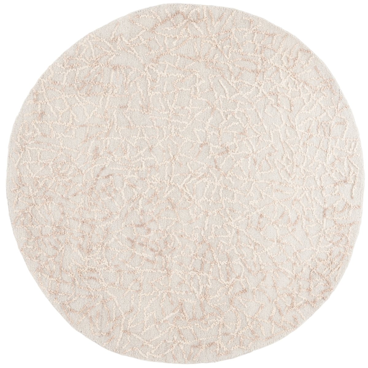 Safavieh Abstract Abt279B Beige/Grey Rug.