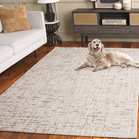 Safavieh Abstract Abt280W Grey/Sage Rug.