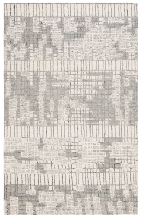 Safavieh Abstract Abt284A Ivory/Dark Grey Rug.