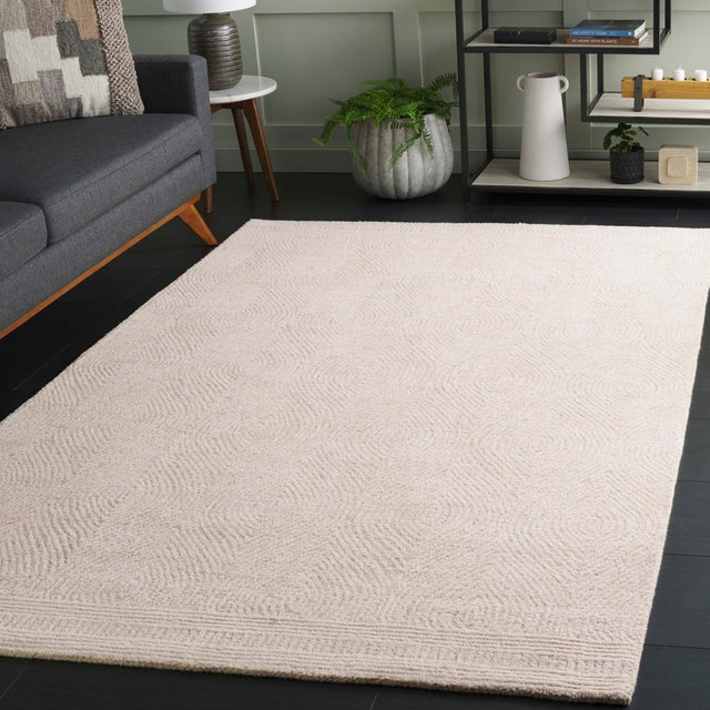Safavieh Abstract Abt340A Ivory/Beige Rug.