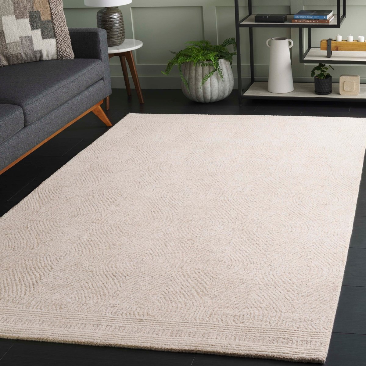 Safavieh Abstract Abt340A Ivory/Beige Rug.