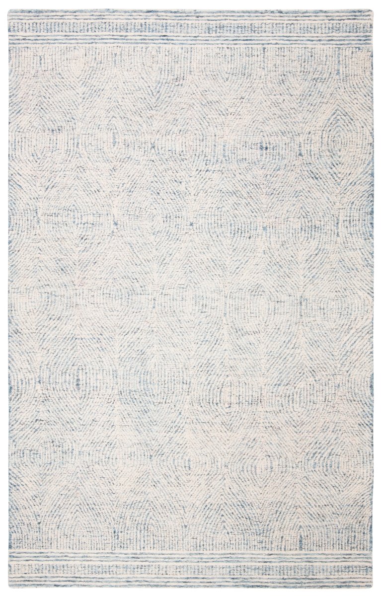 Safavieh Abstract Abt340M Ivory/Blue Rug.