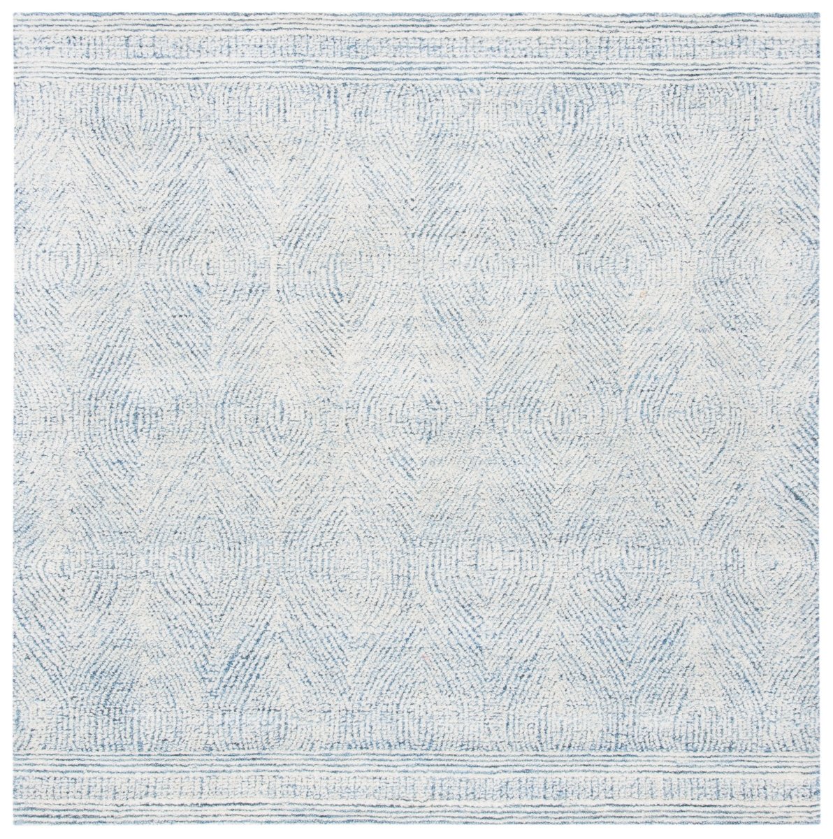 Safavieh Abstract Abt340M Ivory/Blue Rug.
