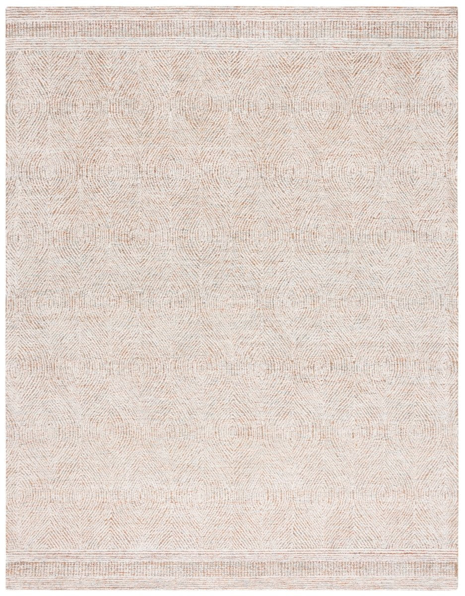 Safavieh Abstract Abt340P Ivory/Rust Rug.