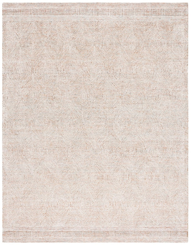 Safavieh Abstract Abt340P Ivory/Rust Rug.