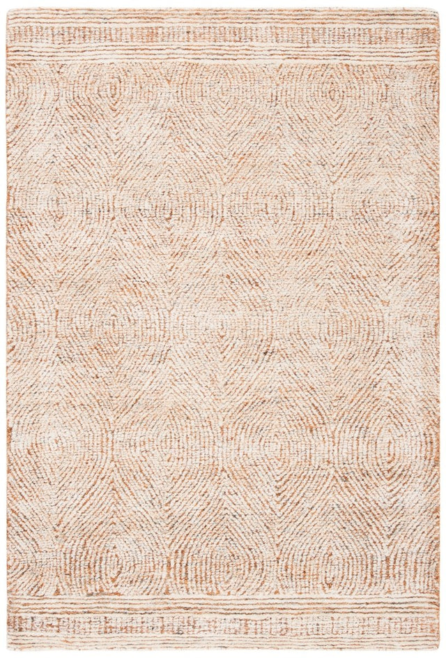 Safavieh Abstract Abt340P Ivory/Rust Rug.