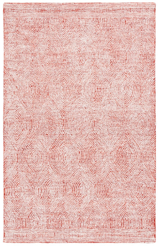 Safavieh Abstract Abt340Q Ivory/Red Rug.