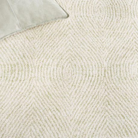 Safavieh Abstract Abt340Y Green/Ivory Rug.