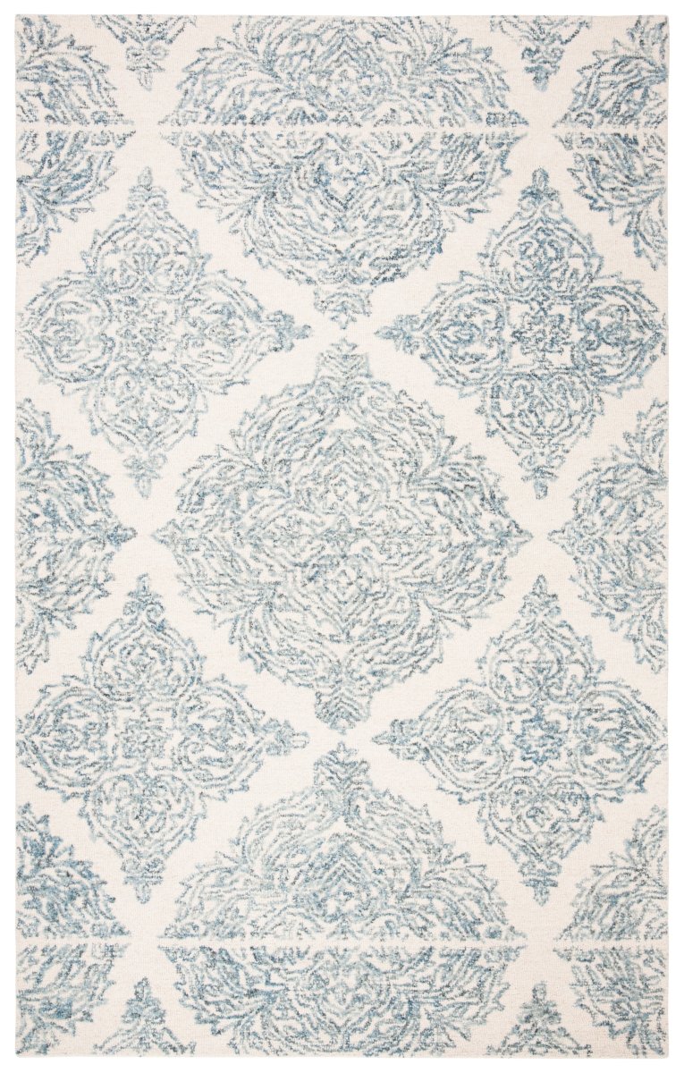 Safavieh Abstract Abt346M Ivory/Blue Rugs.