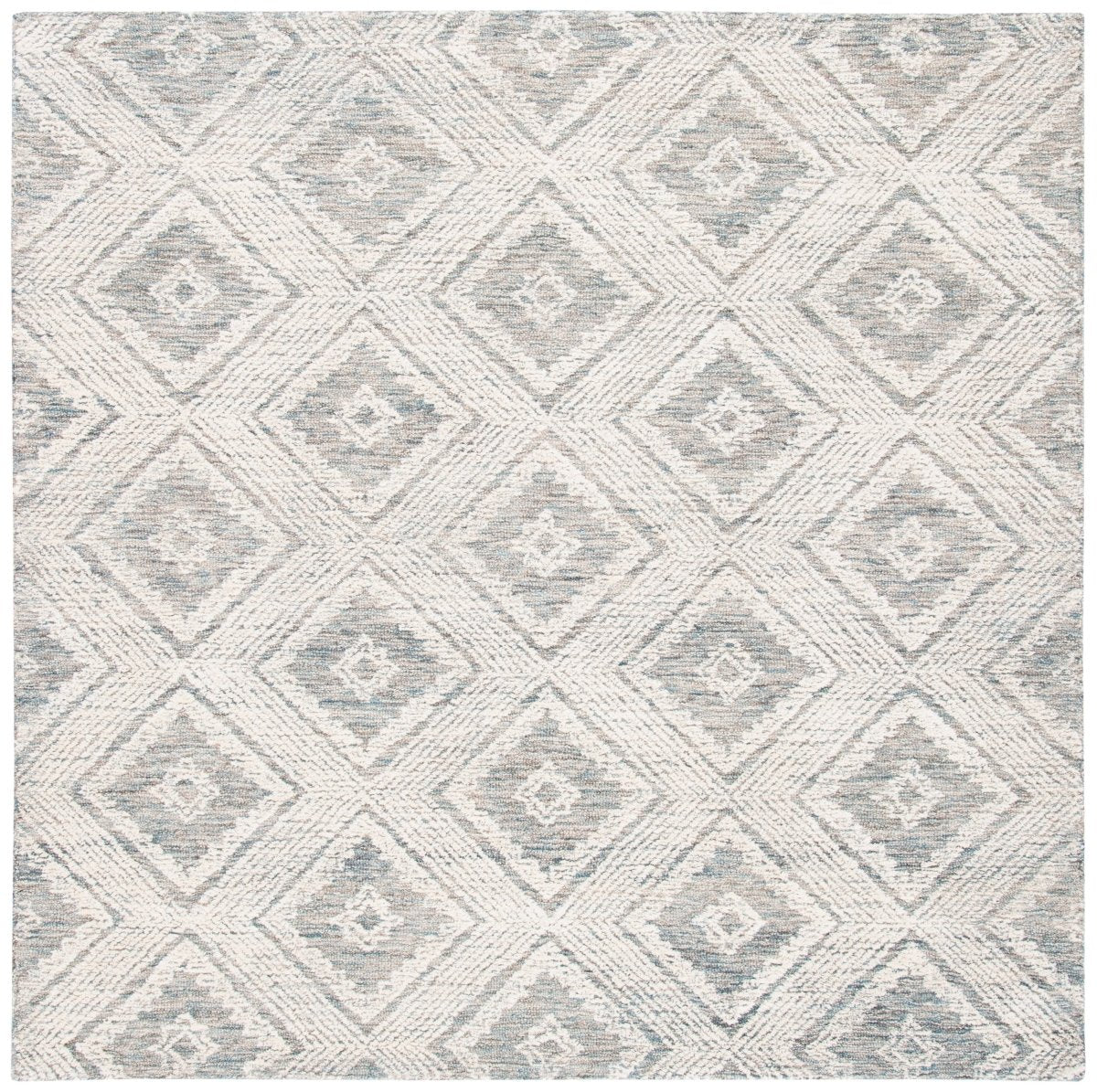 Safavieh Abstract Abt347L Ivory/Denim Rugs.