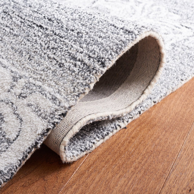 Safavieh Abstract Abt354A Ivory/Light Grey Rug.