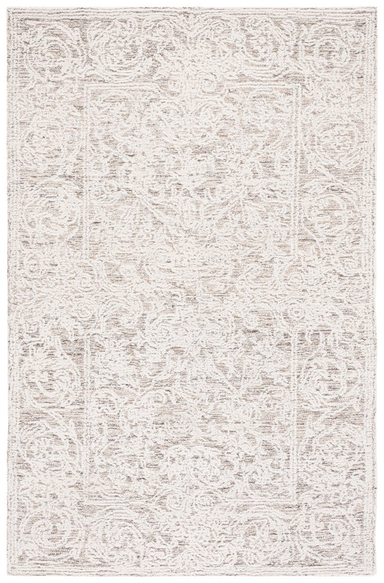 Safavieh Abstract Abt355T Ivory/Brown Rug.