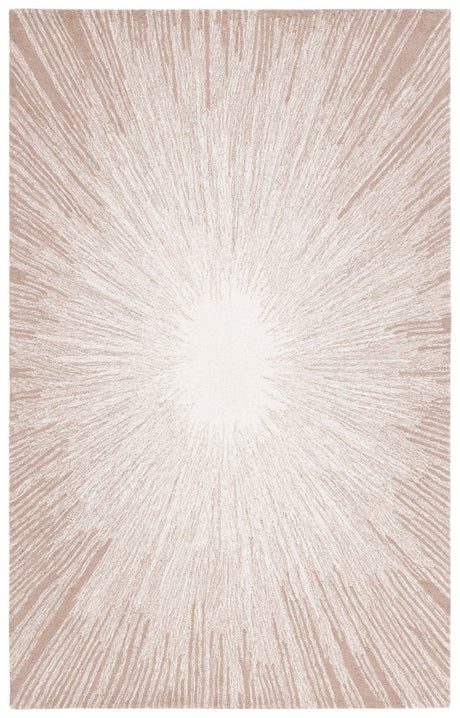 Safavieh Abstract Abt375B Ivory/Dark Beig Rug.