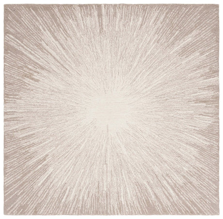 Safavieh Abstract Abt375B Ivory/Dark Beig Rug.