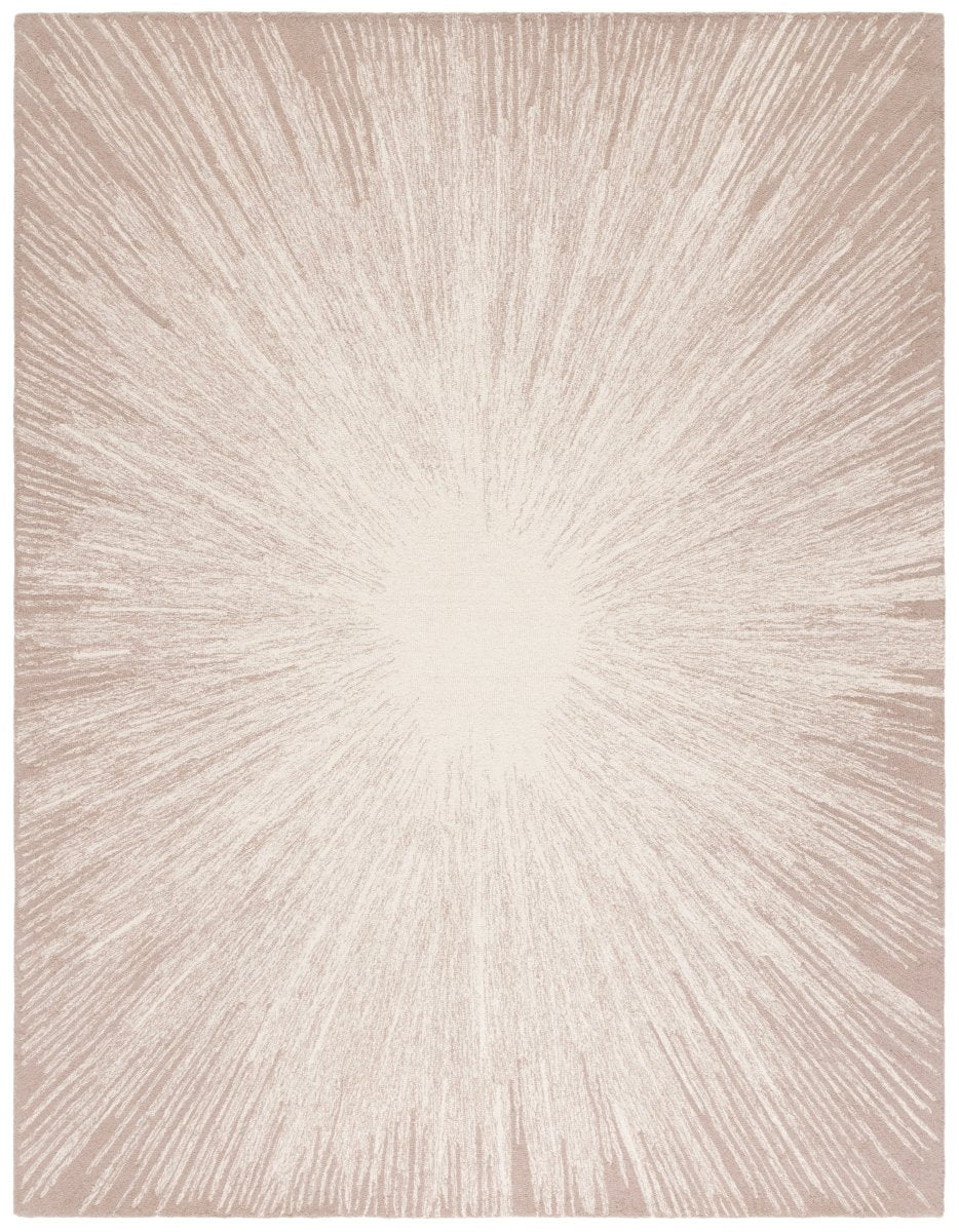 Safavieh Abstract Abt375B Ivory/Dark Beig Rug.