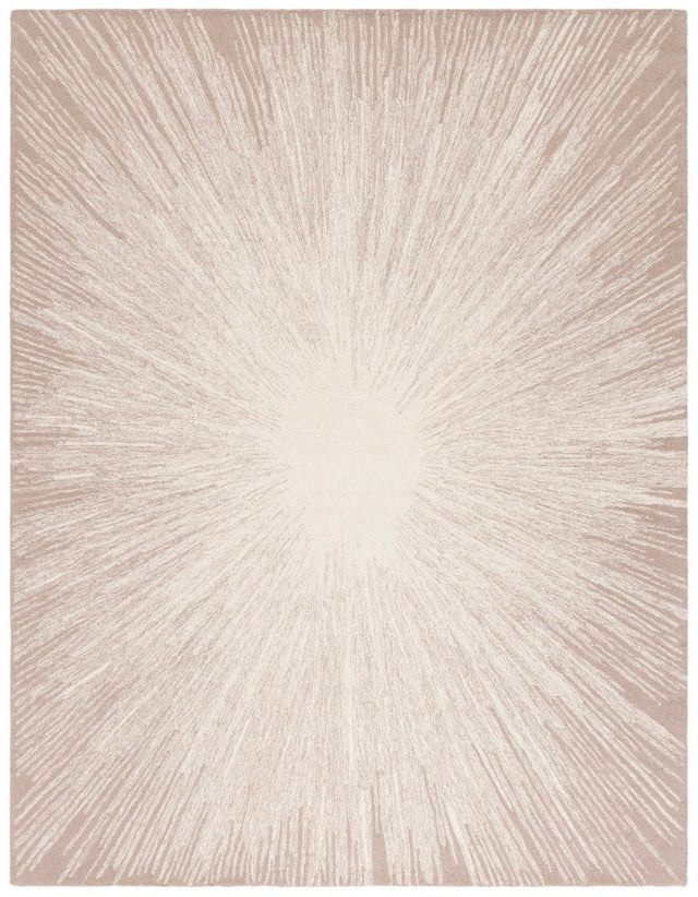 Safavieh Abstract Abt375B Ivory/Dark Beig Rug.