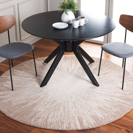 Safavieh Abstract Abt375B Ivory/Dark Beig Rug.