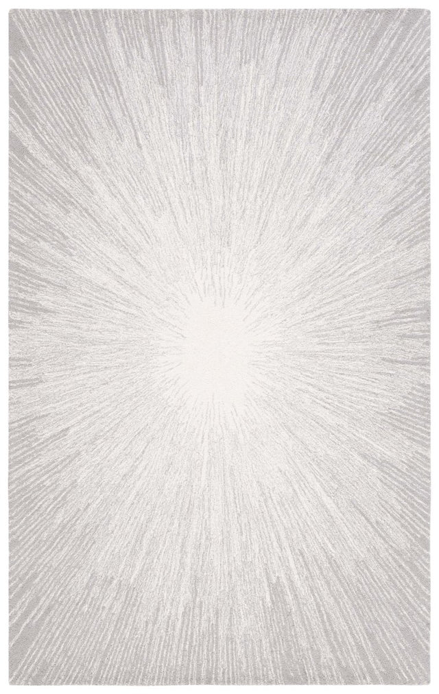 Safavieh Abstract Abt375G Ivory/Silver Rug.